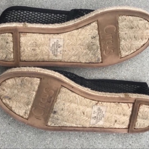 Sam Edelman LENA black flats espadrilles beach mesh walking women’s shoes 6.5 - Picture 7 of 7